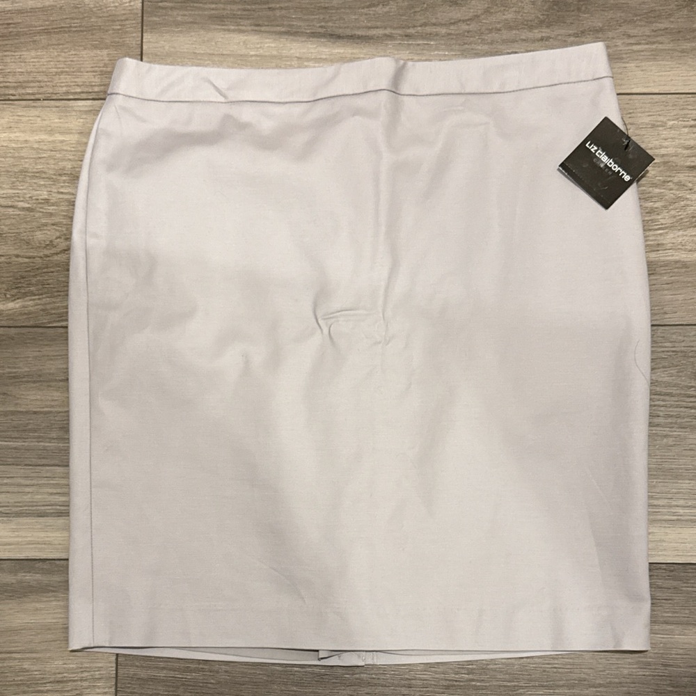 Liz Claiborne Women's Grey Pencil Skirt
